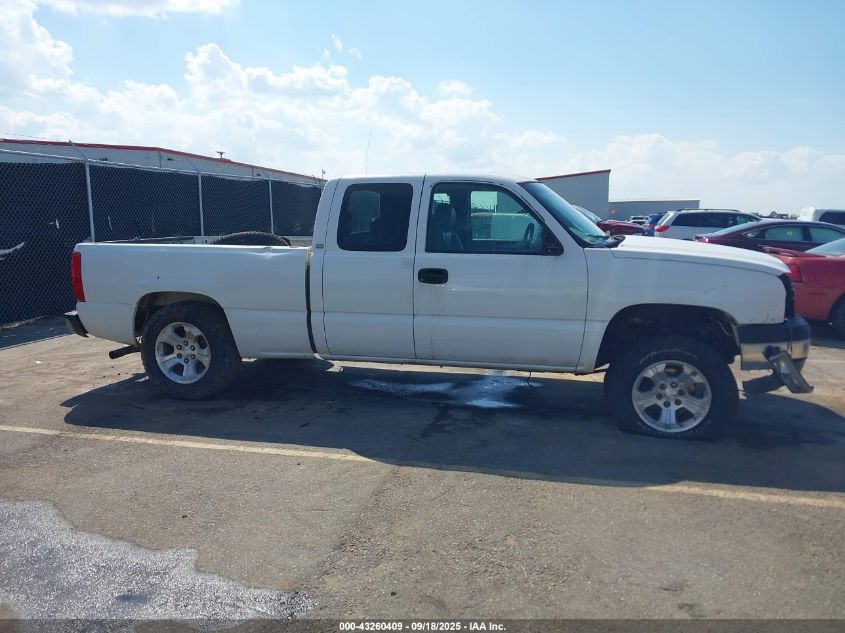 2005 Chevrolet Silverado 1500 Work Truck VIN: 2GCEC19V951364379 Lot: 43260409