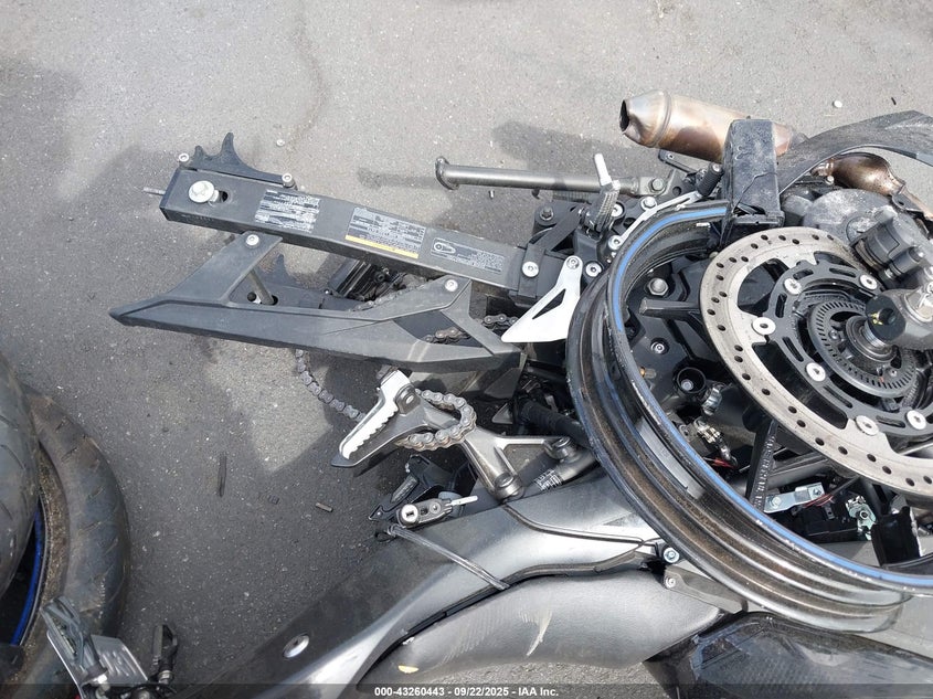 2025 Kawasaki Ex500 A/B VIN: ML5EXGJ16SDA52548 Lot: 43260443