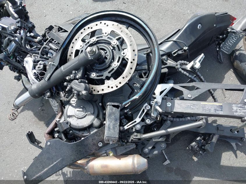 2025 Kawasaki Ex500 A/B VIN: ML5EXGJ16SDA52548 Lot: 43260443