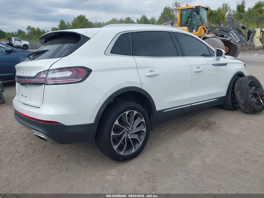 Vin: 2lmpj8kp0nbl01930, lot: 43755016, lincoln nautilus reserve 20224