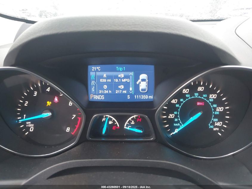 2014 Ford Escape S VIN: 1FMCU0F75EUA96984 Lot: 43260501