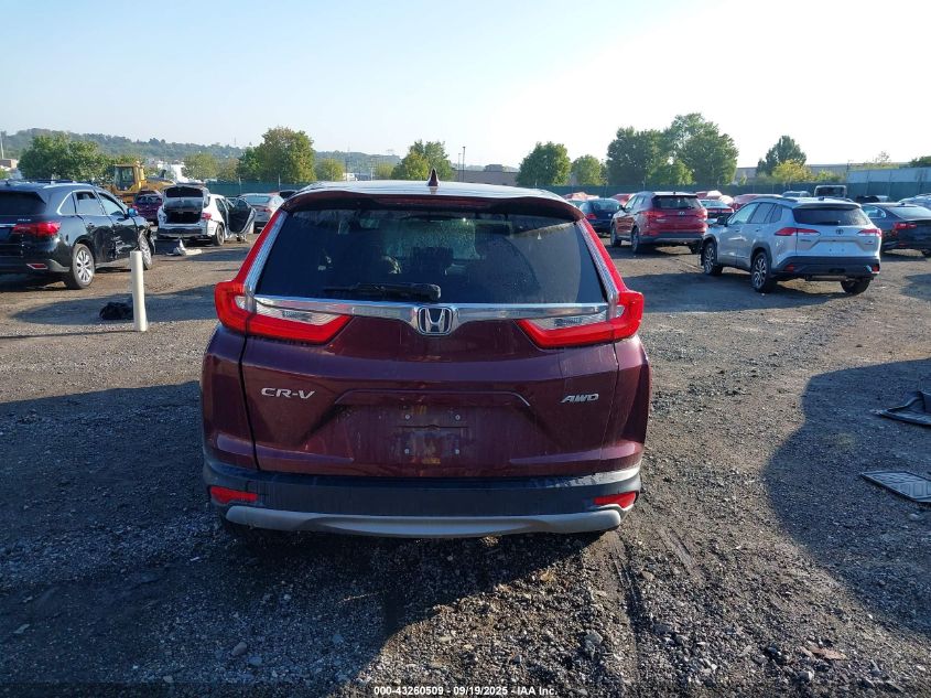 2018 Honda Cr-V Ex VIN: 2HKRW2H53JH634974 Lot: 43260509