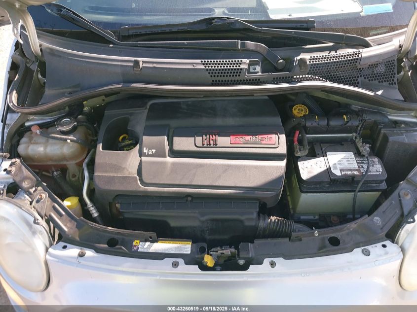 2012 Fiat 500 Pop VIN: 3C3CFFAR0CT123868 Lot: 43260519