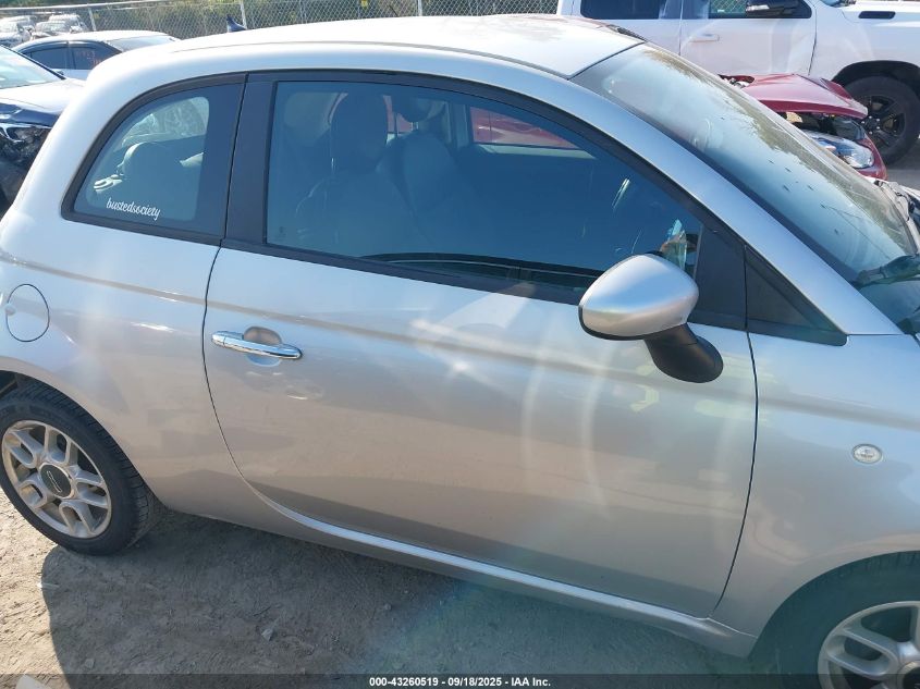 2012 Fiat 500 Pop VIN: 3C3CFFAR0CT123868 Lot: 43260519