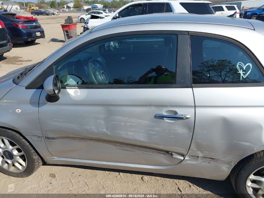 2012 Fiat 500 Pop VIN: 3C3CFFAR0CT123868 Lot: 43260519