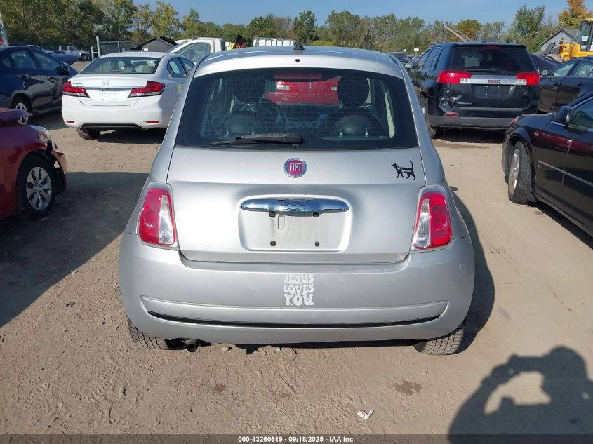 2012 Fiat 500 Pop VIN: 3C3CFFAR0CT123868 Lot: 43260519