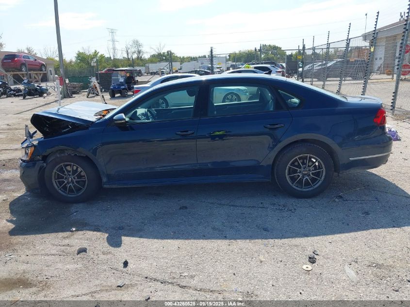 2018 Volkswagen Passat 2.0T R-Line/2.0T S VIN: 1VWAA7A30JC003268 Lot: 43260528