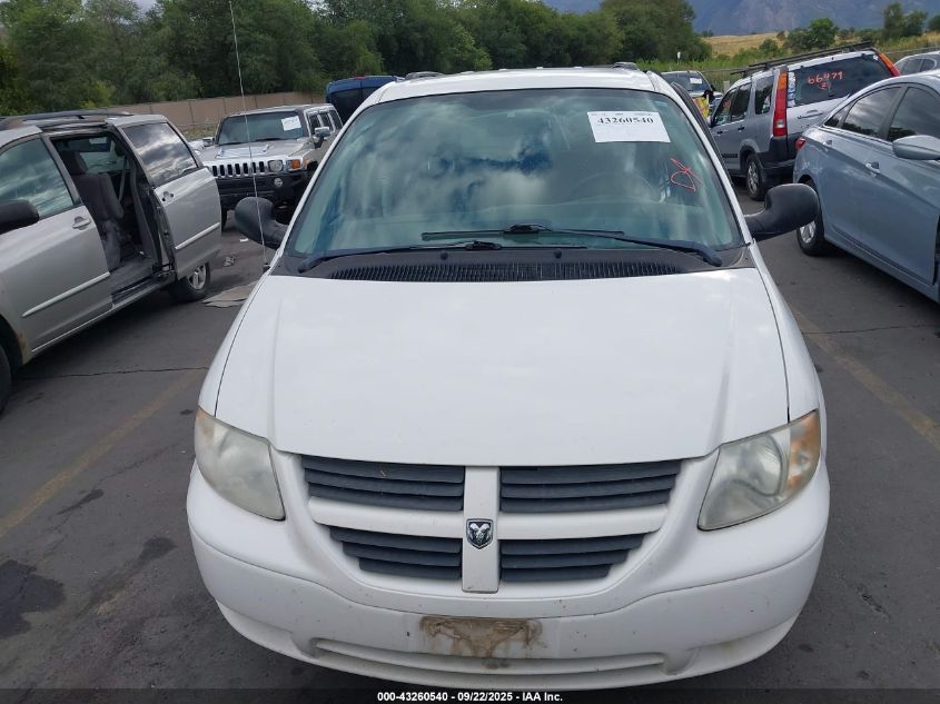 2006 Dodge Grand Caravan Se VIN: 1D4GP24R76B684883 Lot: 43260540