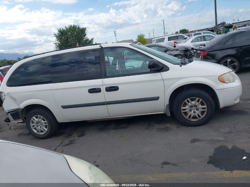 2006 Dodge Grand Caravan Se VIN: 1D4GP24R76B684883 Lot: 43260540