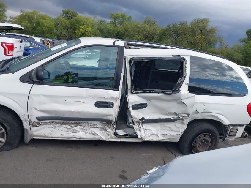 2006 Dodge Grand Caravan Se VIN: 1D4GP24R76B684883 Lot: 43260540