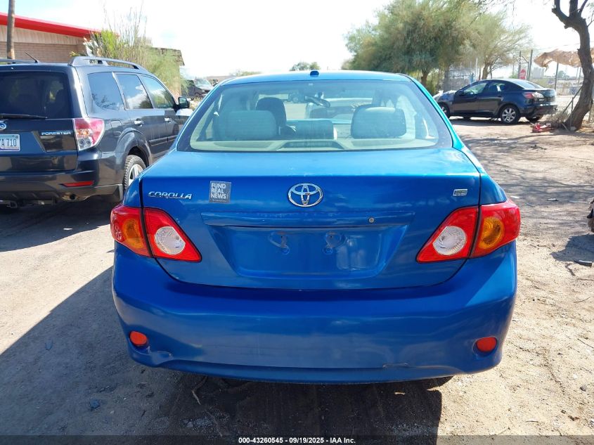 2010 Toyota Corolla Le VIN: JTDBU4EE9AJ087546 Lot: 43260545