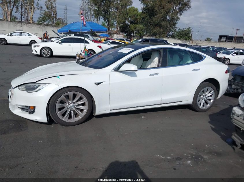 2018 Tesla Model S 100D/75D/P100D VIN: 5YJSA1E20JF280706 Lot: 43260587