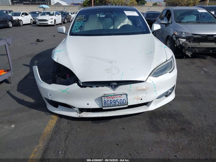 2018 Tesla Model S 100D/75D/P100D VIN: 5YJSA1E20JF280706 Lot: 43260587