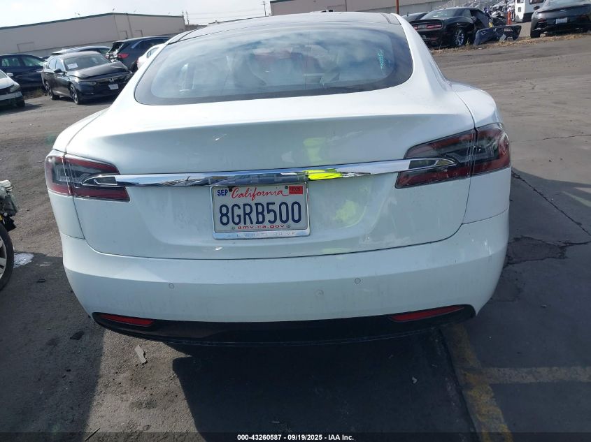 2018 Tesla Model S 100D/75D/P100D VIN: 5YJSA1E20JF280706 Lot: 43260587
