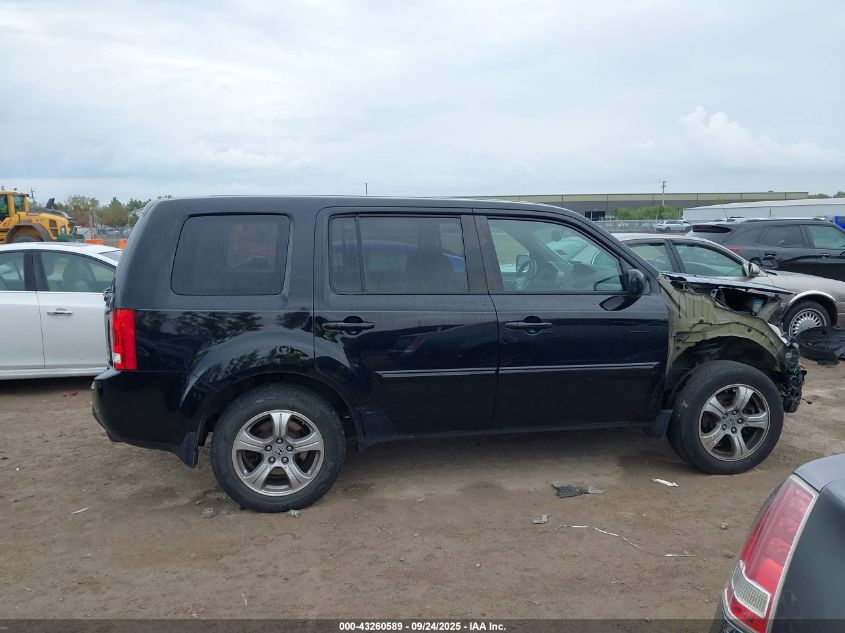 2012 Honda Pilot Ex-L VIN: 5FNYF4H66CB062557 Lot: 43260589