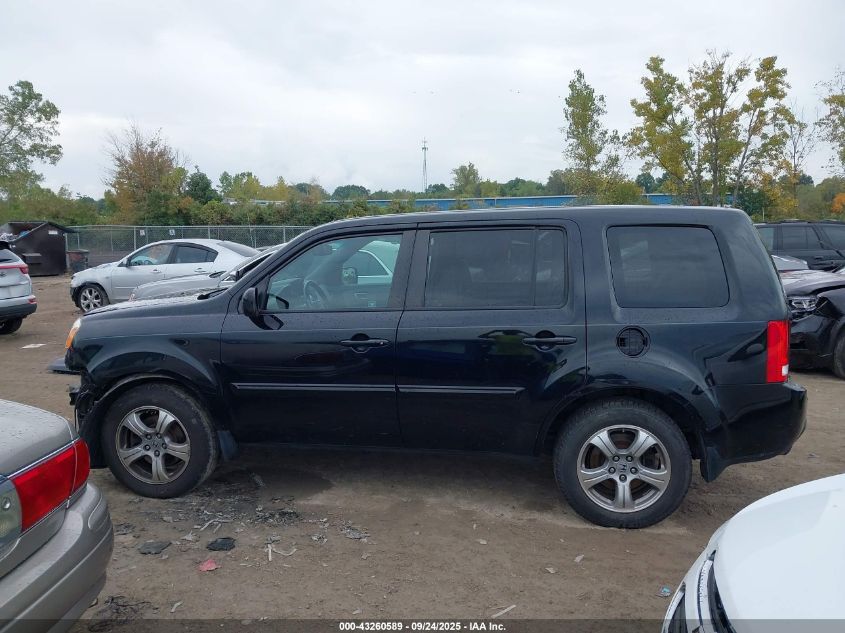 2012 Honda Pilot Ex-L VIN: 5FNYF4H66CB062557 Lot: 43260589