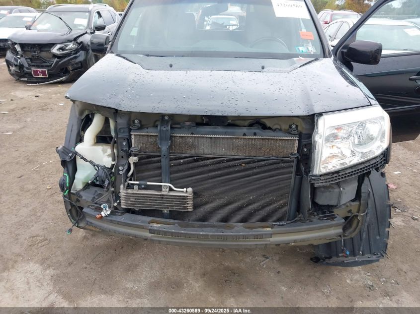 2012 Honda Pilot Ex-L VIN: 5FNYF4H66CB062557 Lot: 43260589