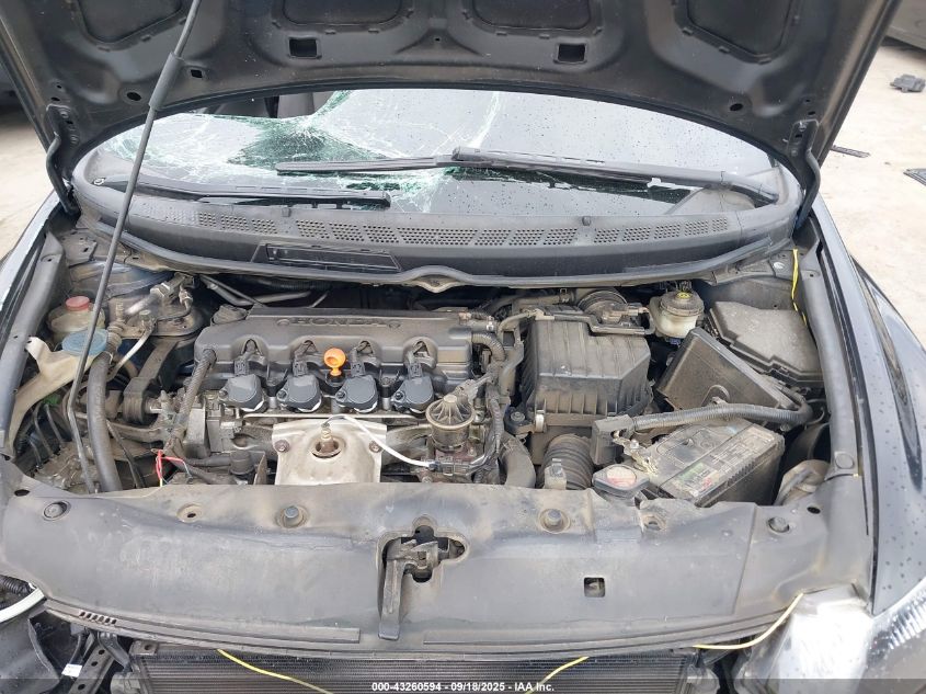 2008 Honda Civic Lx VIN: 2HGFG12668H581784 Lot: 43260594