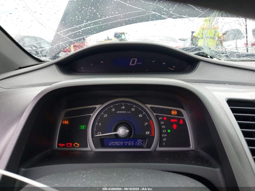 2008 Honda Civic Lx VIN: 2HGFG12668H581784 Lot: 43260594