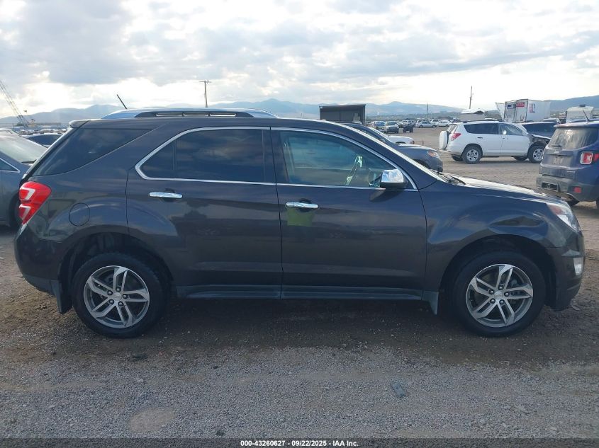 2016 Chevrolet Equinox Ltz VIN: 2GNALDEK1G6288228 Lot: 43260627