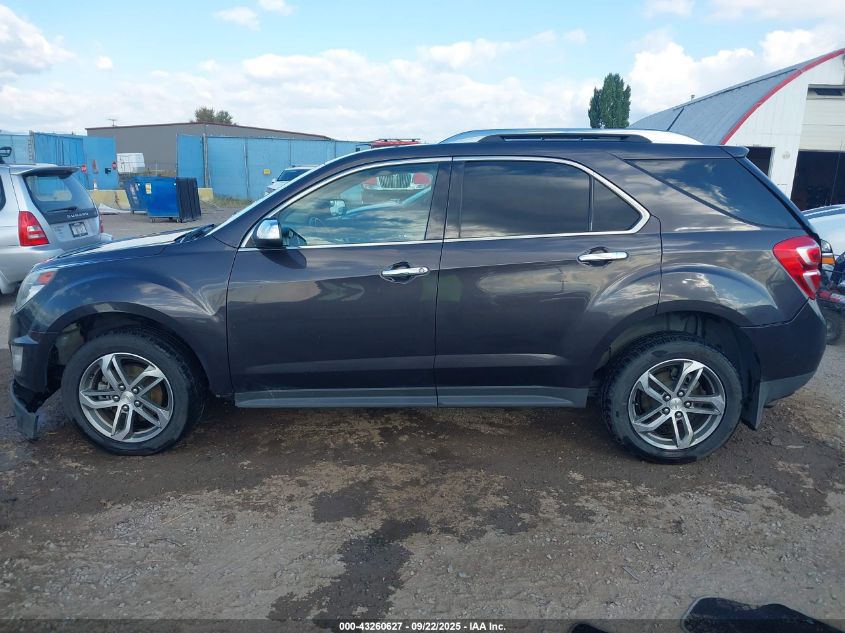 2016 Chevrolet Equinox Ltz VIN: 2GNALDEK1G6288228 Lot: 43260627