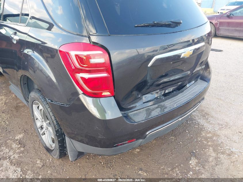 2016 Chevrolet Equinox Ltz VIN: 2GNALDEK1G6288228 Lot: 43260627