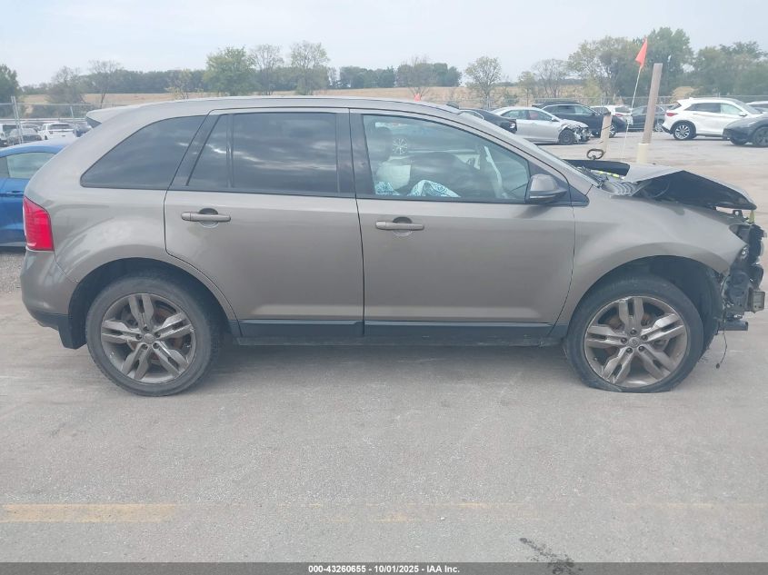 2013 Ford Edge Sel VIN: 2FMDK4JC2DBA73558 Lot: 43260655