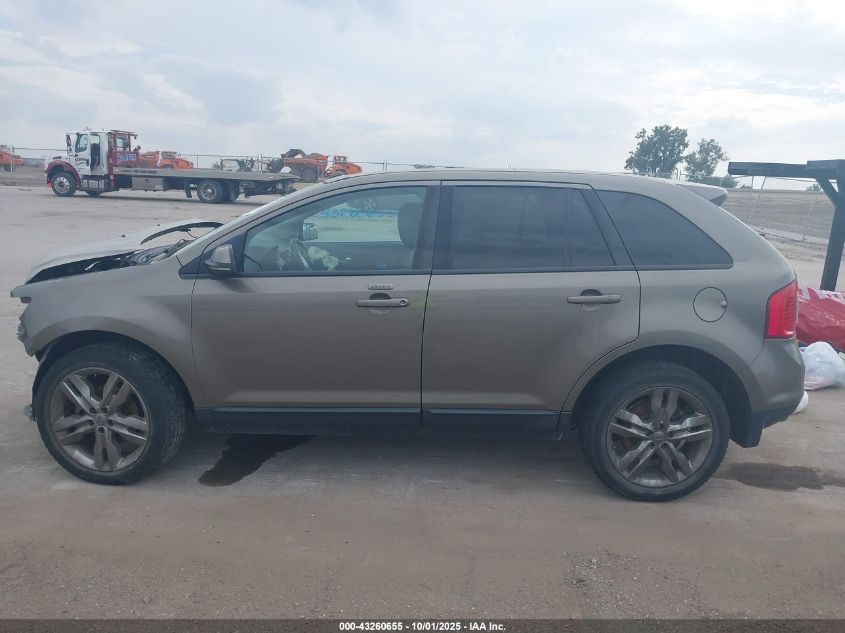 2013 Ford Edge Sel VIN: 2FMDK4JC2DBA73558 Lot: 43260655