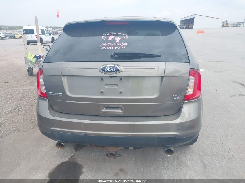 2013 Ford Edge Sel VIN: 2FMDK4JC2DBA73558 Lot: 43260655