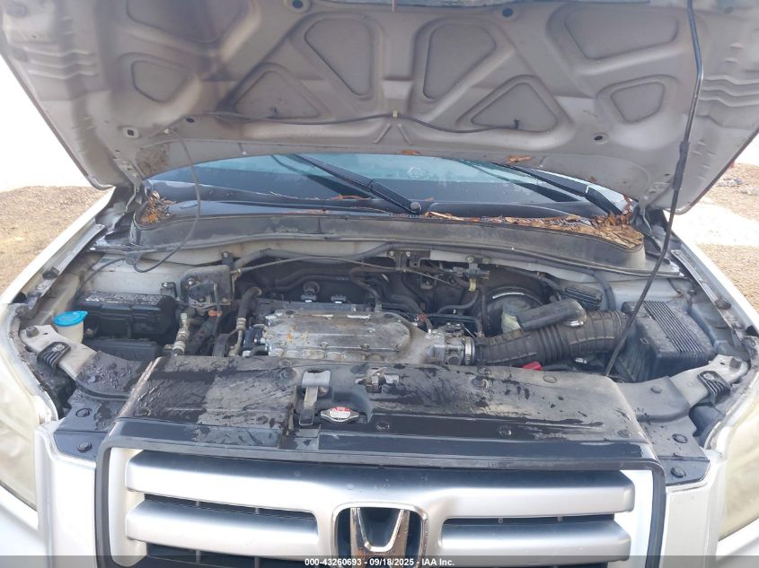 2008 Honda Pilot Ex-L VIN: 5FNYF28528B024164 Lot: 43260693