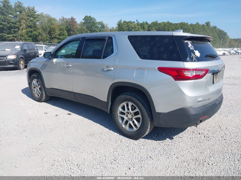 2018 Chevrolet Traverse Ls silver other gasoline 1GNEVFKW1JJ283913 photo #4