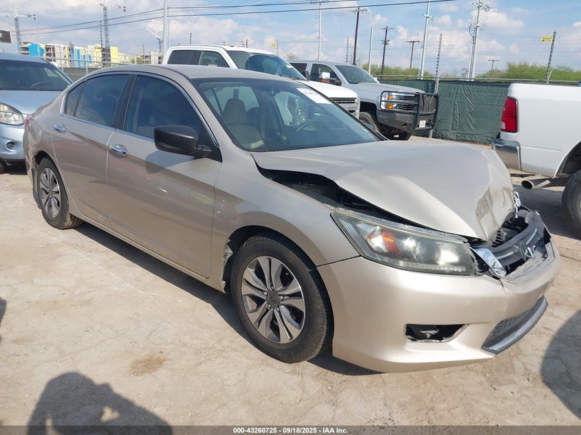 2013 HONDA ACCORD LX - 1HGCR2F35DA048725