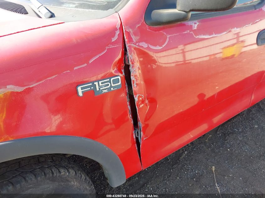 1997 Ford F150 VIN: 2FTDX18W2VCA94281 Lot: 43260748