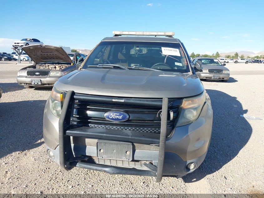 2014 FORD POLICE INTERCEPTOR - 1FM5K8AR8EGA44799