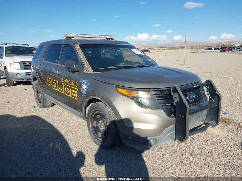 2014 FORD POLICE INTERCEPTOR - 1FM5K8AR8EGA44799