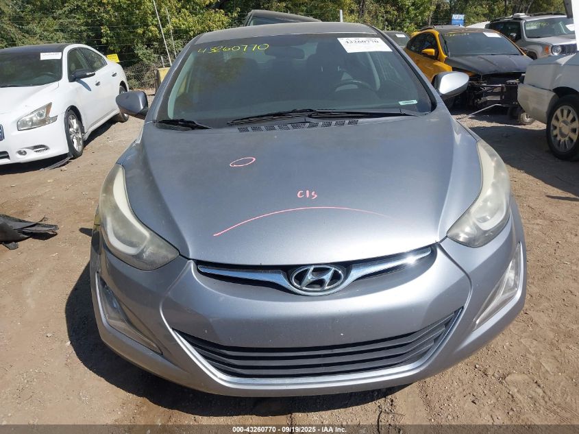 2015 Hyundai Elantra Se VIN: 5NPDH4AE9FH552202 Lot: 43260770
