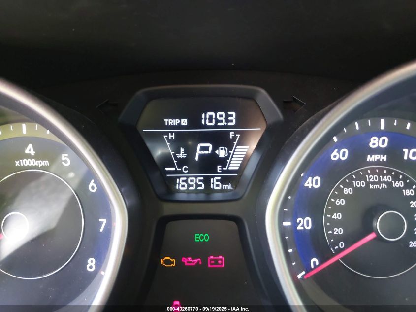 2015 Hyundai Elantra Se VIN: 5NPDH4AE9FH552202 Lot: 43260770