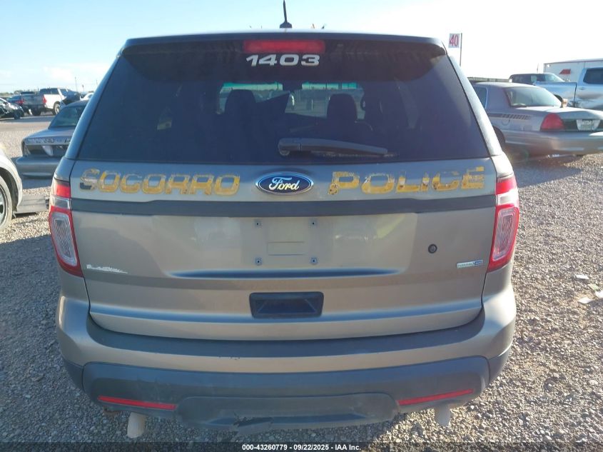 2014 Ford Police Interceptor VIN: 1FM5K8AR0EGA44800 Lot: 43260779