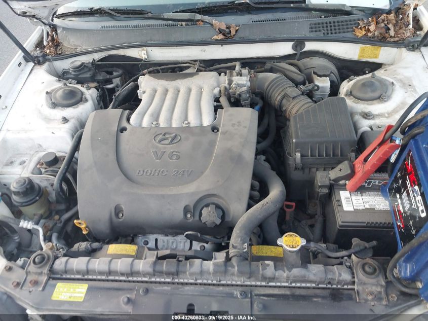 2005 Hyundai Sonata Gls/Lx VIN: KMHWF35H65A209538 Lot: 43260803