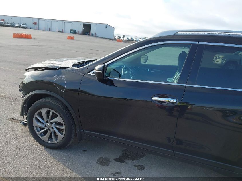 2015 Nissan Rogue Sl VIN: 5N1AT2MV0FC836391 Lot: 43260808