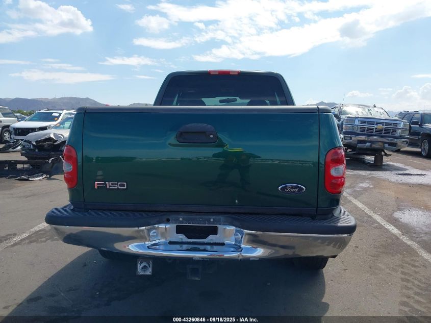 2000 Ford F-150 Lariat/Xl/Xlt VIN: 1FTRX07L2YKA29325 Lot: 43260846