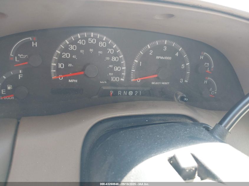 2000 Ford F-150 Lariat/Xl/Xlt VIN: 1FTRX07L2YKA29325 Lot: 43260846