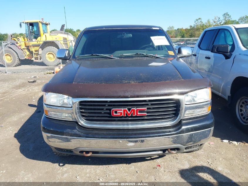 2000 GMC Sierra 2500 Sle VIN: 1GTGK29U7YE411145 Lot: 43260860