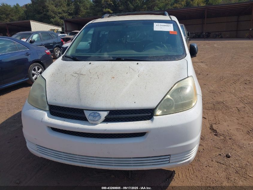 2004 Toyota Sienna Le VIN: 5TDZA23C34S091127 Lot: 43260885