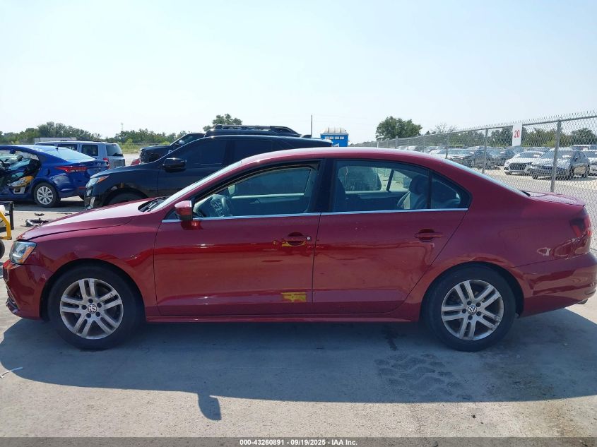 2017 Volkswagen Jetta 1.4T S VIN: 3VW167AJ4HM206866 Lot: 43260891