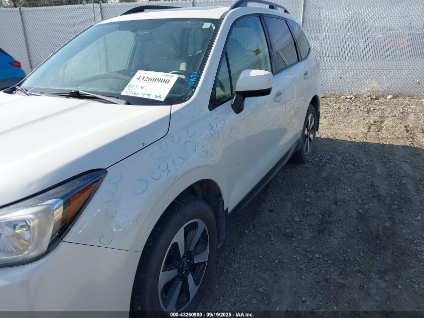 2017 Subaru Forester 2.5I Premium VIN: JF2SJAEC1HH456893 Lot: 43260900