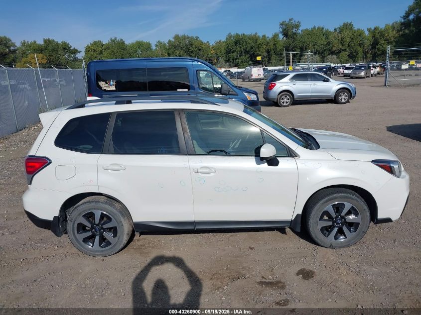 2017 Subaru Forester 2.5I Premium VIN: JF2SJAEC1HH456893 Lot: 43260900