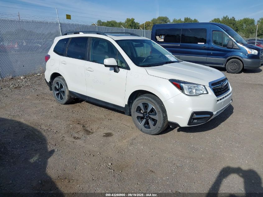 2017 SUBARU FORESTER 2.5I PREMIUM - JF2SJAEC1HH456893