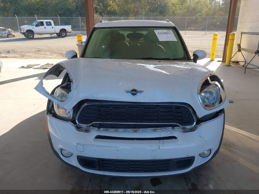 2012 Mini Cooper S Countryman VIN: WMWZC5C53CWM14388 Lot: 43260911