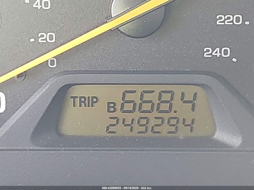 2000 Honda Accord 3.0 Ex VIN: 1HGCG1656YA084334 Lot: 43260935